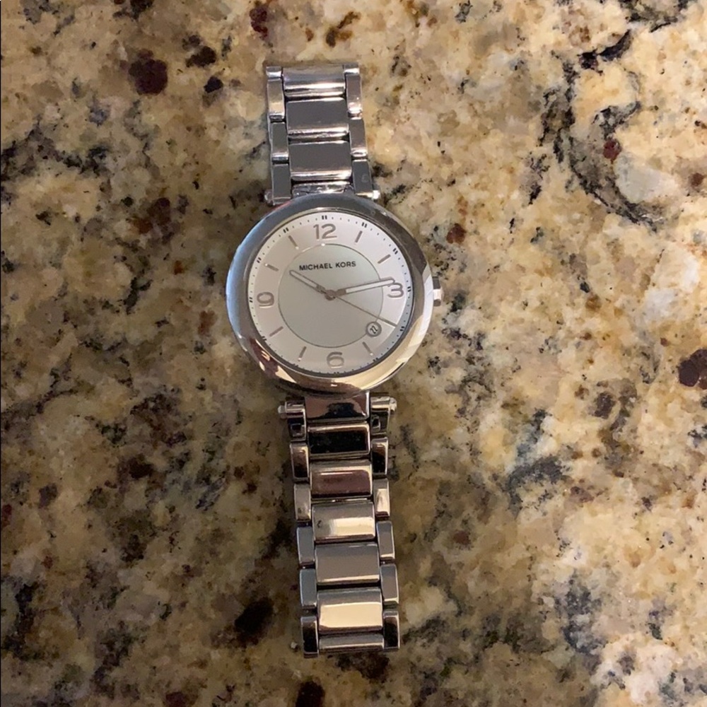 Michael Kors silver watch
